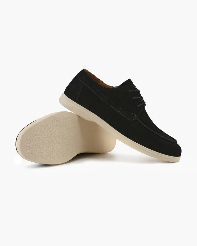 Premium Schnürschuhe aus Wildleder – Edle Eleganz