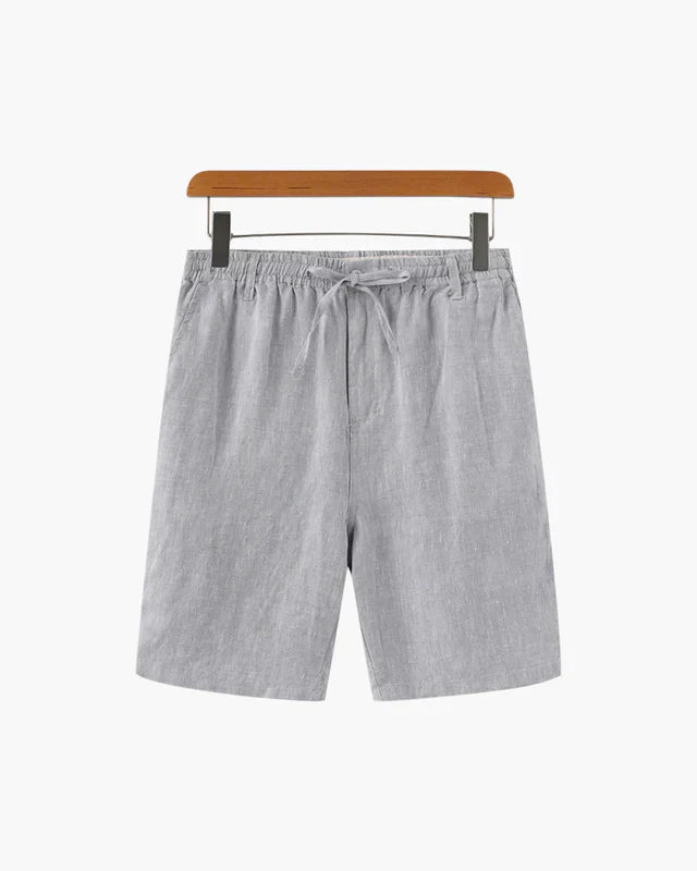 Casablanca – Premium Leinen-Shorts, Old Money Stil