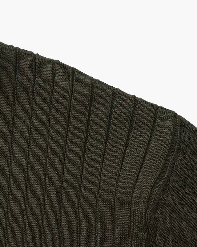 Premium Geripptes Polo – Texturierte Eleganz