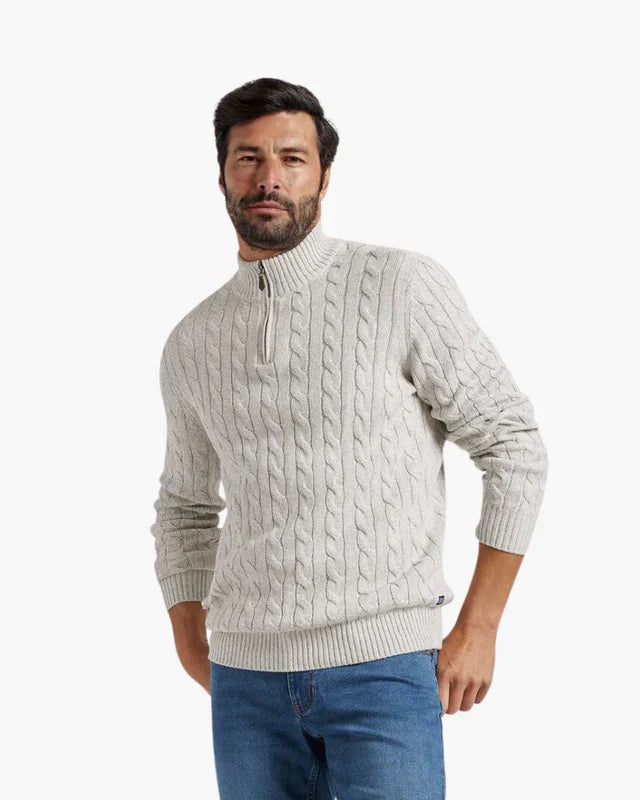 Verbier Half-Zip Pullover – Alpine Eleganz