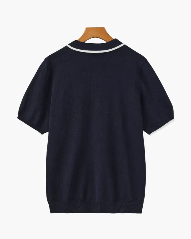 Monaco Edge Polo – Minimalistisch & Elegant