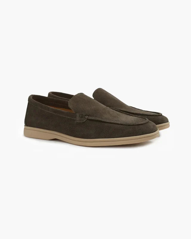 Old Money Premium Wildleder Loafers – Klassische Eleganz