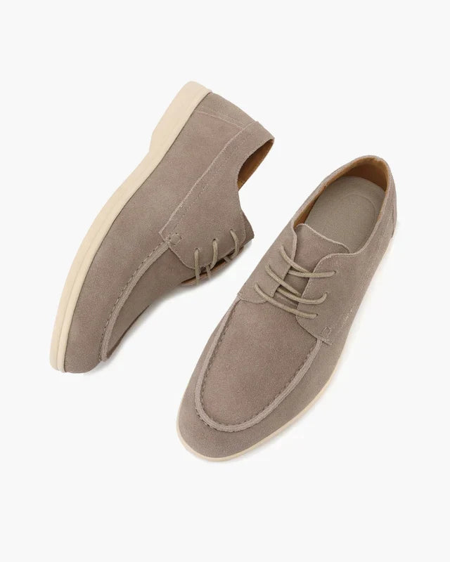 Premium Schnürschuhe aus Wildleder – Edle Eleganz