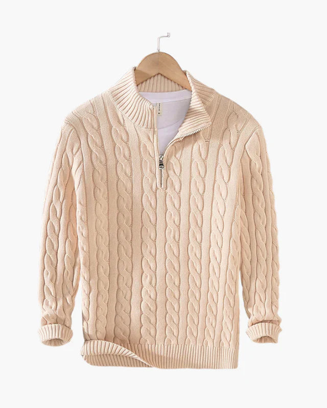 Verbier Half-Zip Pullover – Alpine Eleganz