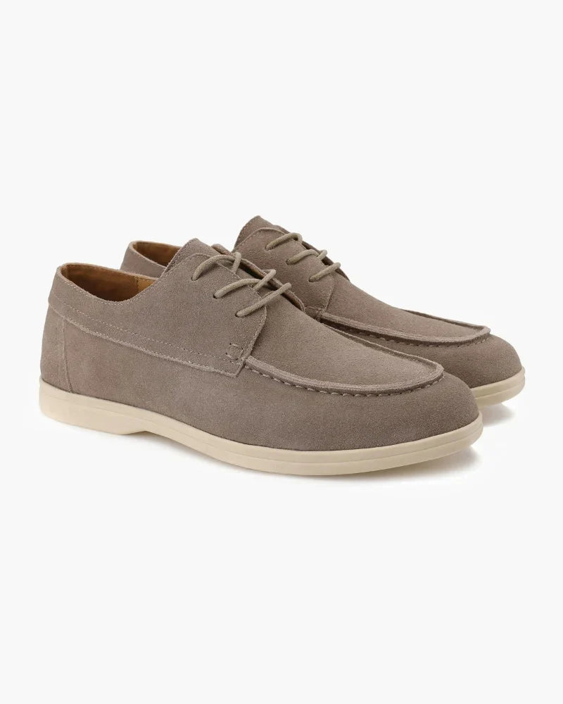 Premium Schnürschuhe aus Wildleder – Edle Eleganz