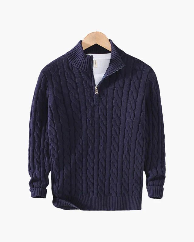 Verbier Half-Zip Pullover – Alpine Eleganz
