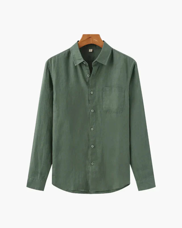 Cape Town – 100% Leinenhemd, Natürliche Eleganz