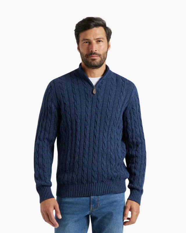 Verbier Half-Zip Pullover – Alpine Eleganz