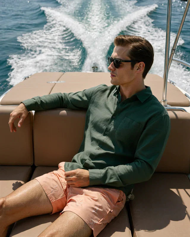 Cape Town – 100% Leinenhemd, Natürliche Eleganz