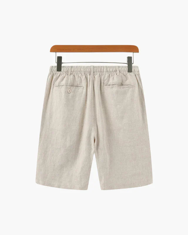 Casablanca – Premium Leinen-Shorts, Old Money Stil